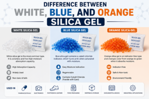Difference Between White, Blue, and Orange Silica Gel