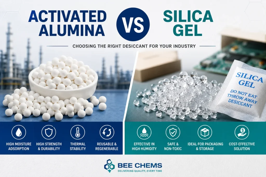 Activated Alumina vs. Silica Gel