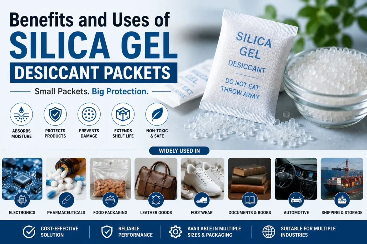 Benefits and Uses of Silica Gel Desiccant Packets