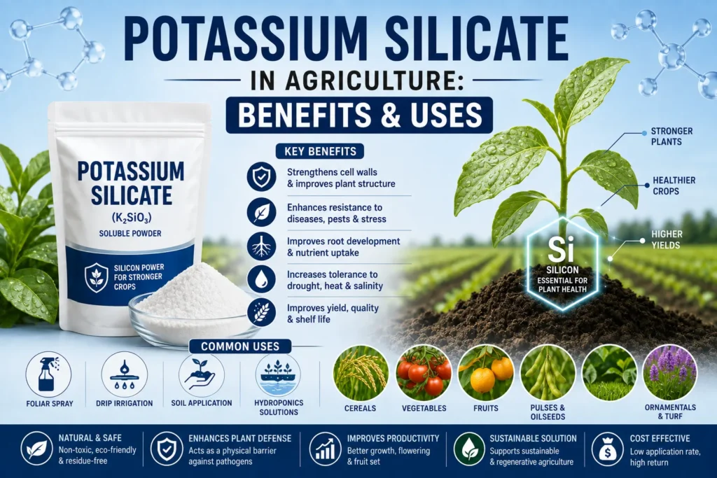 Potassium Silicate in Agriculture: Benefits and Uses