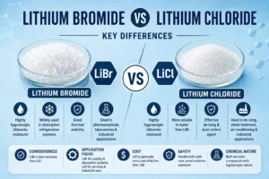 Lithium Bromide vs Lithium Chloride