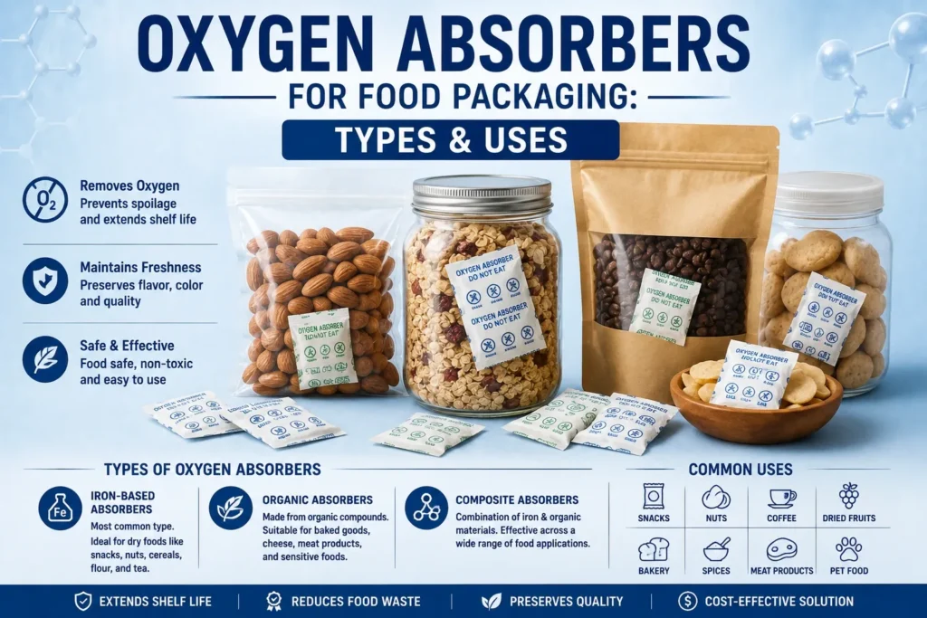 Oxygen Absorbers for Food Packaging: Types & Uses