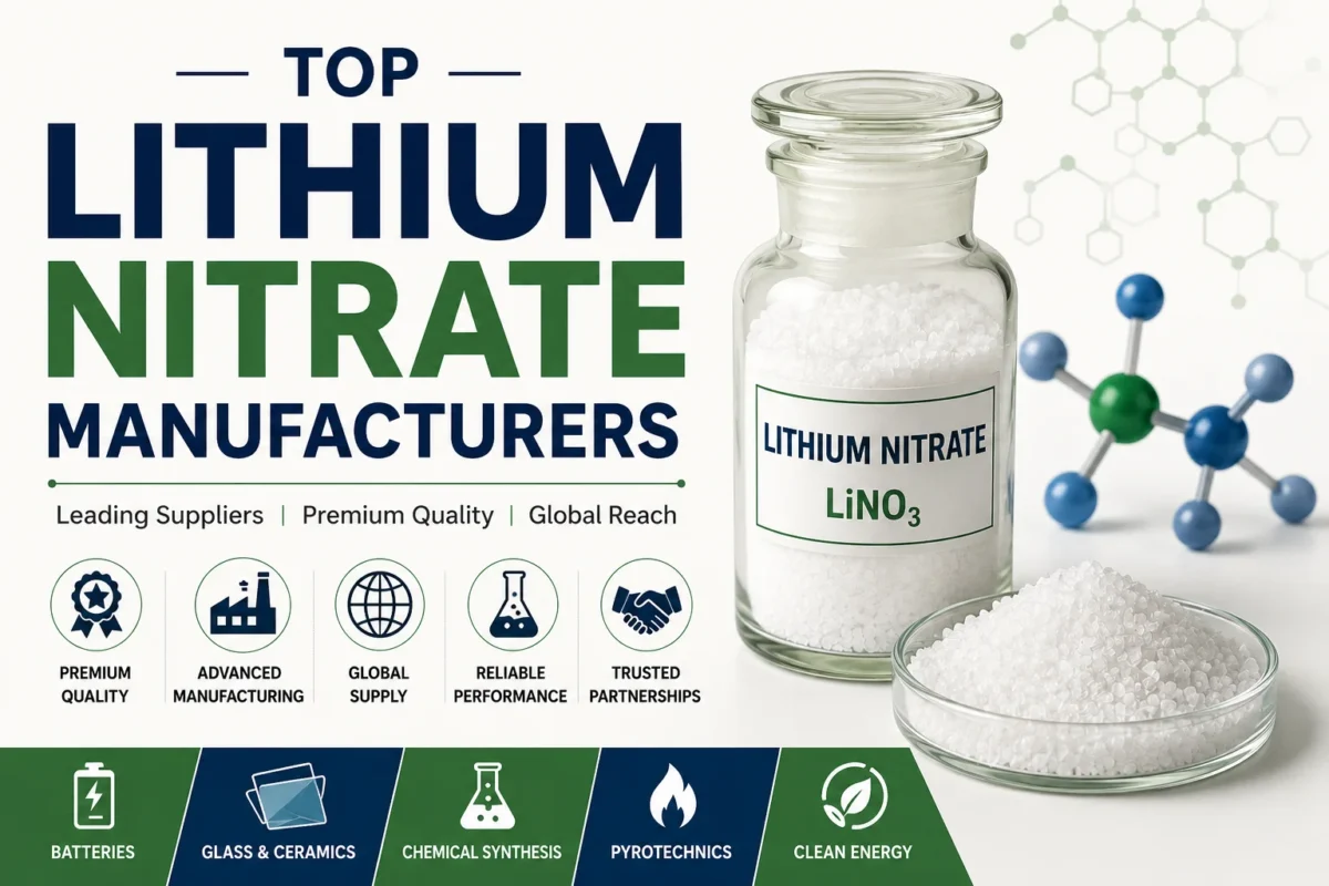 Top Lithium Nitrate Manufacturers