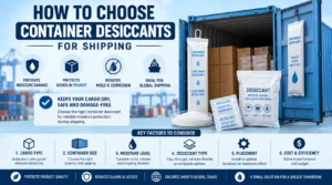 Container Desiccants for Shipping