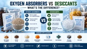 Oxygen Absorbers vs Desiccants